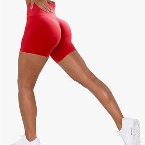 Gym shorts butt scrunch